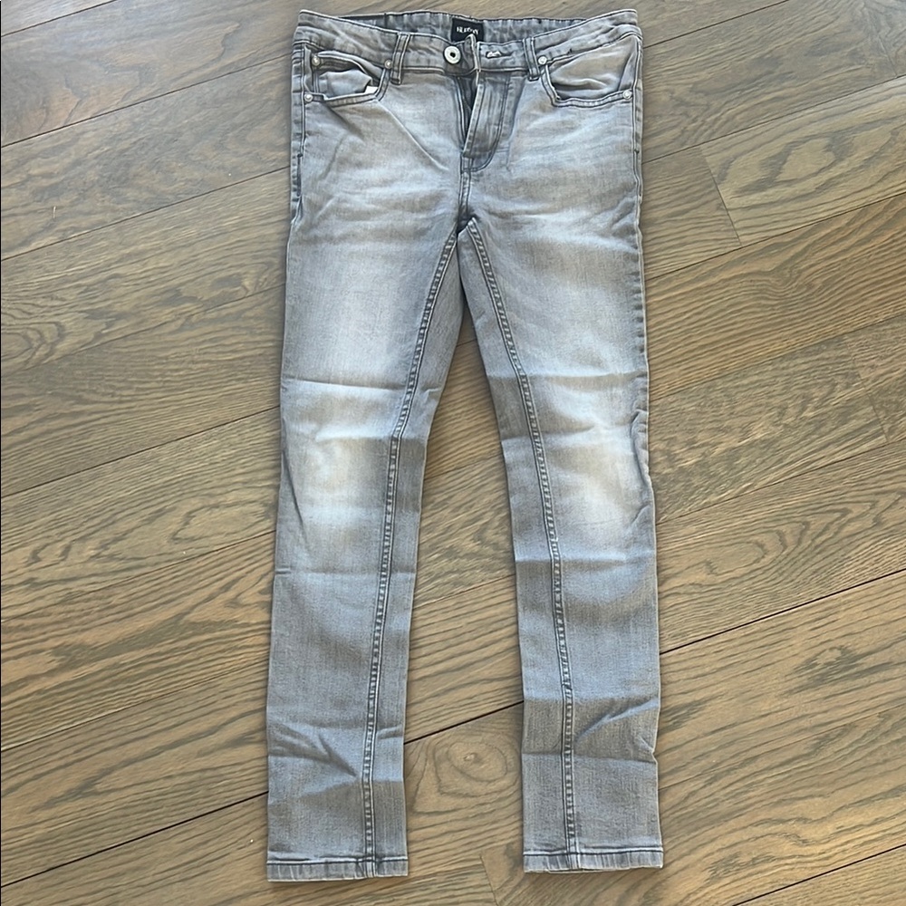 Youth Hudson Gray Skinny Jeans Size 14